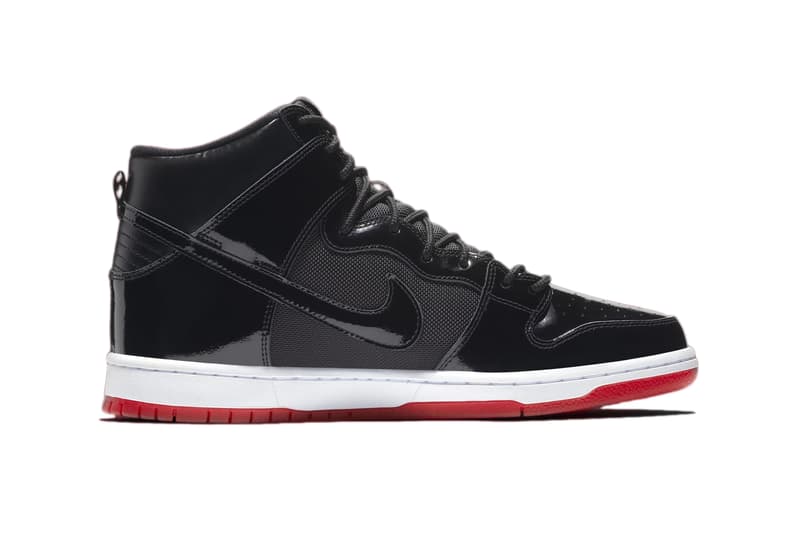 Nike SB Dunk High 釋出全新「Bred」配色向 Air Jordan 11 致敬