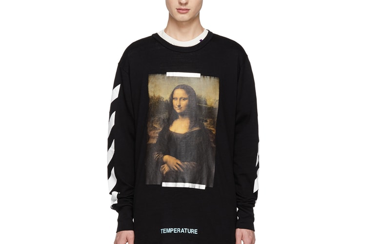 SSENSE 限定 Off-White™《蒙娜麗莎》T-Shirt 正式上架