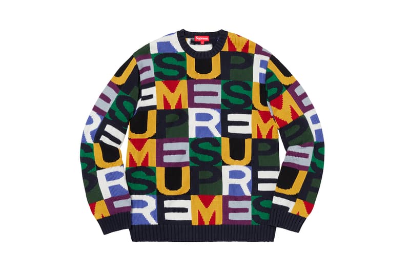 Supreme 2018 秋冬上裝系列