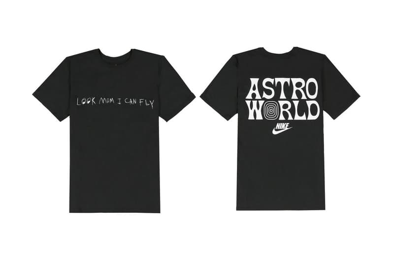 Nike x Travis Scott「Astroworld」聯名別注 T-Shirt 系列上架