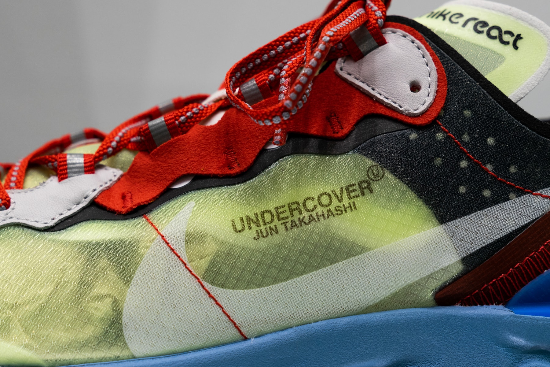 率先近賞 UNDERCOVER x Nike React Element 87 聯名鞋款