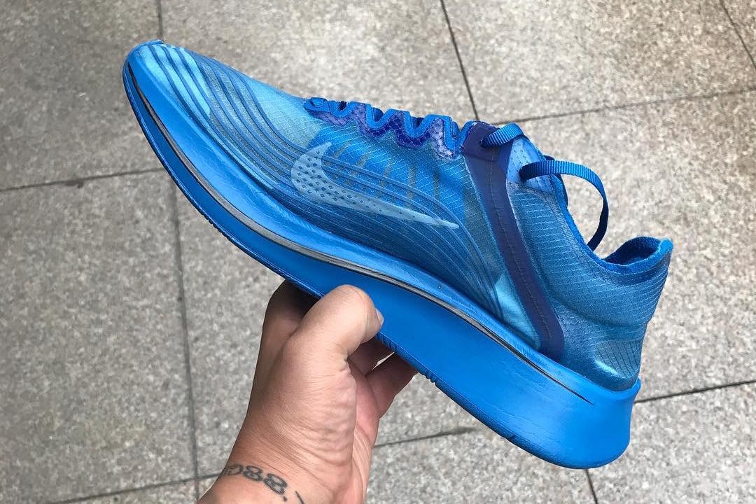 UNDERCOVER x Nike 聯名 Zoom Fly SP「GYAKUSOU」藍色版本曝光