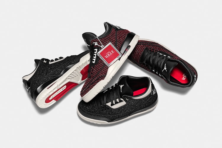 《VOGUE》x Air Jordan 3「AWOK」聯名鞋款即將上架