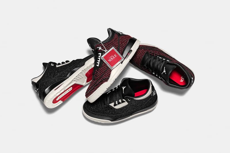 《VOGUE》x Air Jordan 3「AWOK」聯名鞋款即將上架