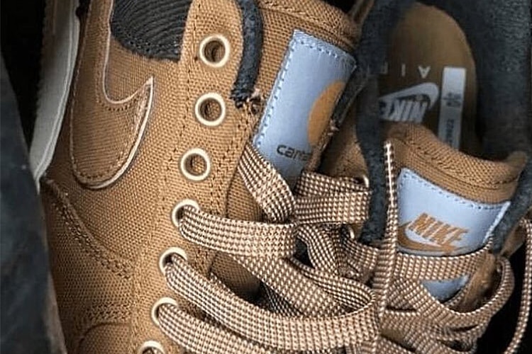 Carhartt WIP x Nike 別注 Air Force 1 實物圖片曝光