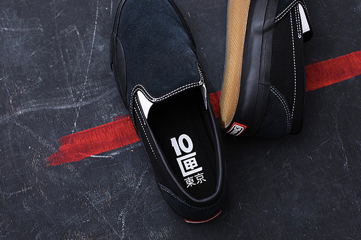 TENBOX x Converse 全新聯名 Skidgrip Slip-On 鞋款