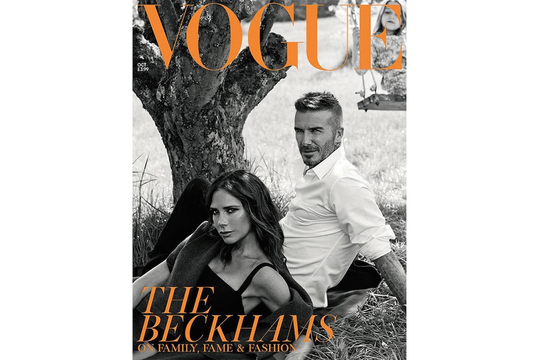 David Beckham 家族登上《VOGUE》十月號封面