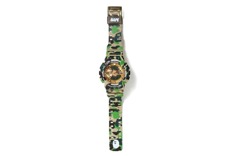 A BATHING APE® x G-SHOCK 25 週年聯名腕錶正式發佈