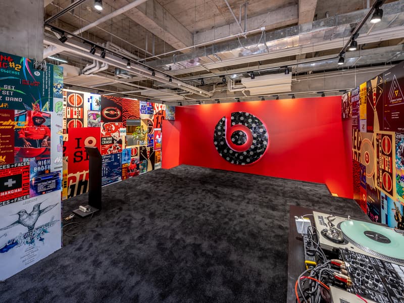 Beats 攜手 DOE 于上海開設黑膠唱片 Pop-Up Store