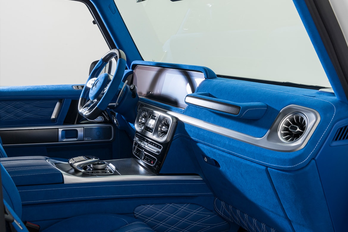 Brabus 打造 2019 Mercedes-AMG G63 全藍內飾