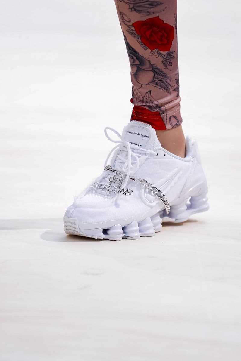 搶先預覽 COMME des GARÇONS x Nike Shox 全新聯名鞋款