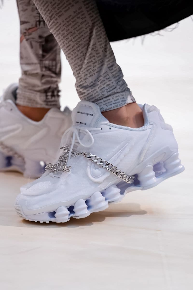 搶先預覽 COMME des GARÇONS x Nike Shox 全新聯名鞋款