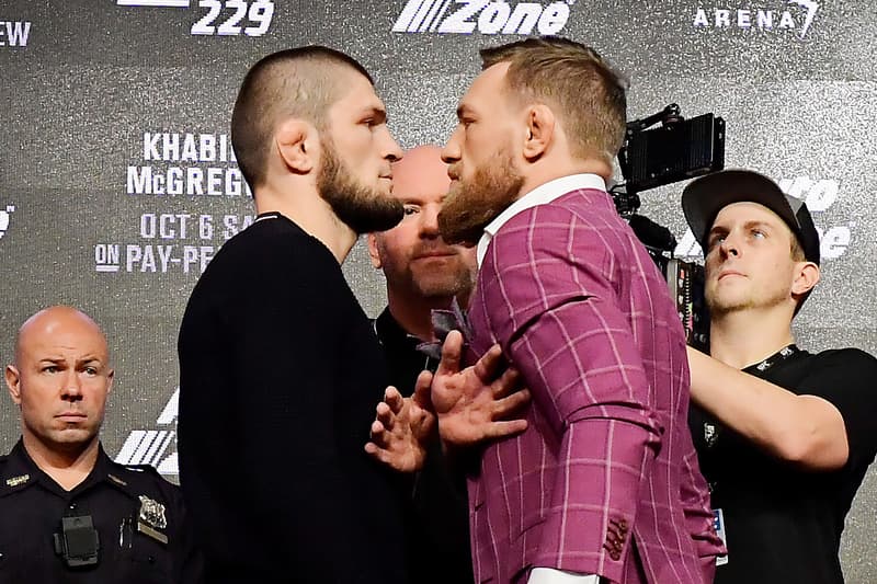 Conor McGregor 決戰 Khabib Nurmagomedov 記者會火爆場面重溫