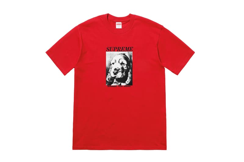 Supreme 2018 秋冬系列 T-Shirt 第二彈發佈