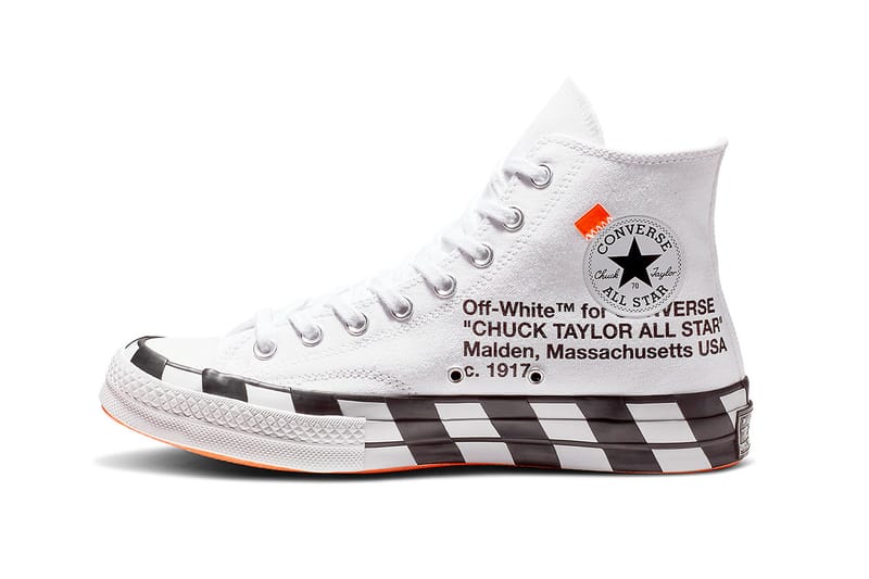Off-White™ x Converse 第二雙聯名 Chuck 70 官方圖片釋出