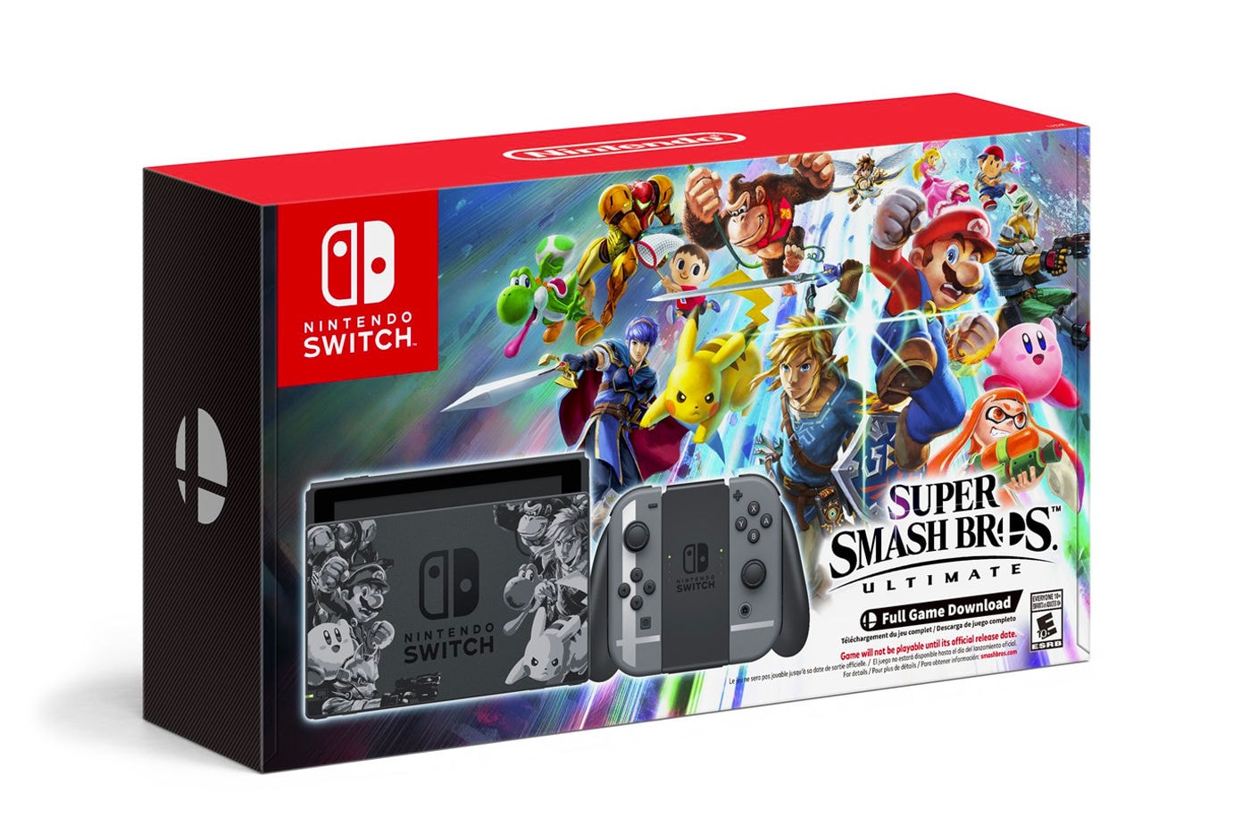 Nintendo Switch 全新《Super Smash Bros. Ultimate》特別版主機發售詳情公開