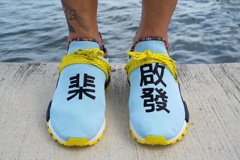 Pharrell x adidas Originals Hu NMD 全新「Inspiration」系列「Clear Sky」配色上腳預覽