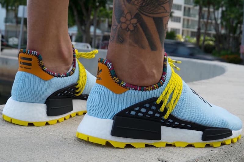 Pharrell x adidas Originals Hu NMD 全新「Inspiration」系列「Clear Sky」配色上腳預覽