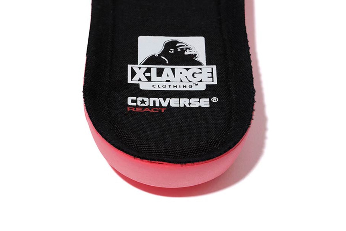 猿人在細節！X-LARGE 與 Converse 別注鞋作上架日期公開