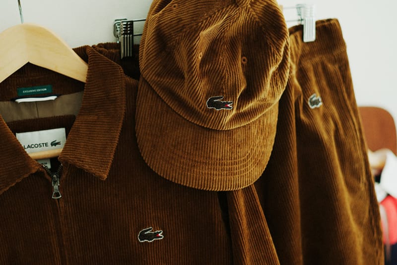 BEAMS x Lacoste 全新联名燈芯絨系列