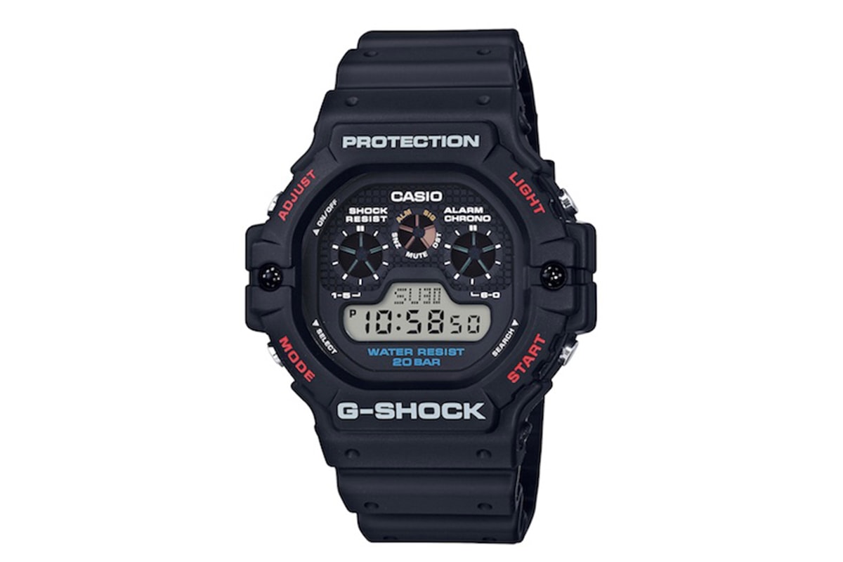 G-SHOCK 復刻 90 年代经典 DW-5900 腕表