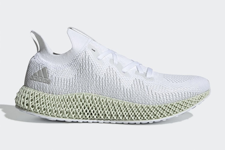 adidas AlphaEDGE 4D 全白配色设计