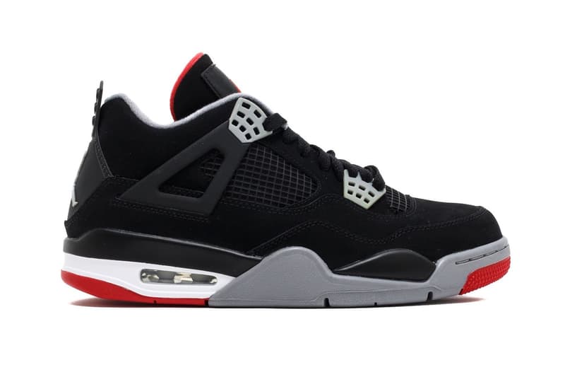 Air Jordan 4 經典配色「Bred」發售信息釋出