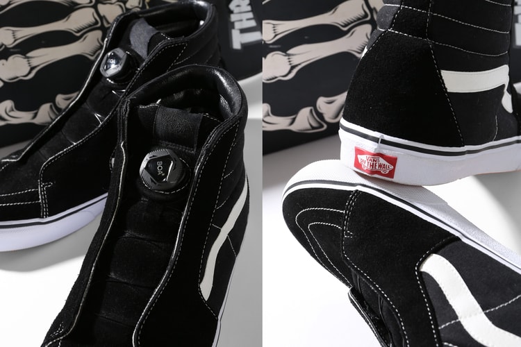 搭載創新 BOA 系帶系統!近賞 Alexander Lee Chang x Vans SK8-Hi 機能聯名鞋款