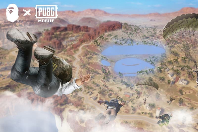 A BATHING APE® x《PUBG》跨界聯名企劃開催