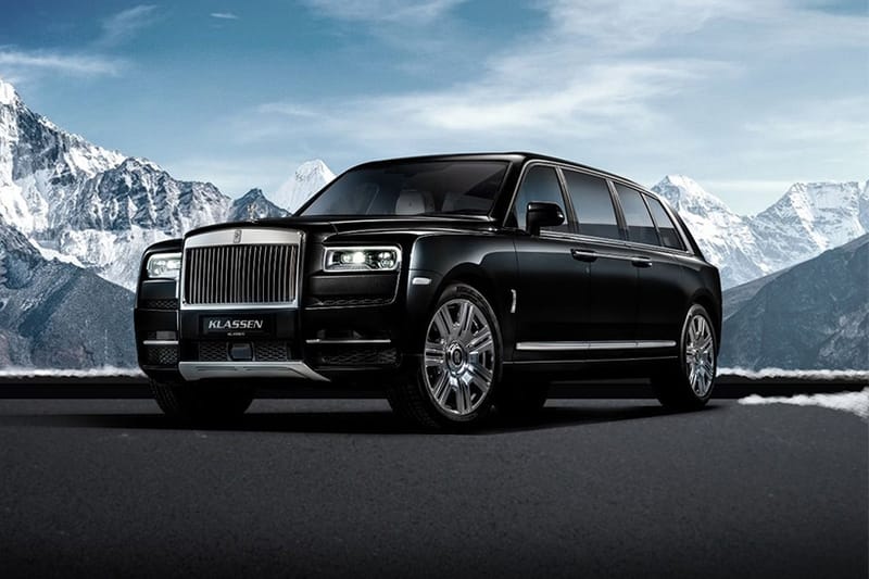 Klassen 打造 Rolls-Royce「防彈」版本 Cullinan limo