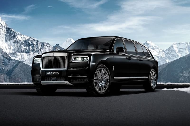 Klassen 打造 Rolls-Royce 搭載「防彈」功能 Cullinan limo