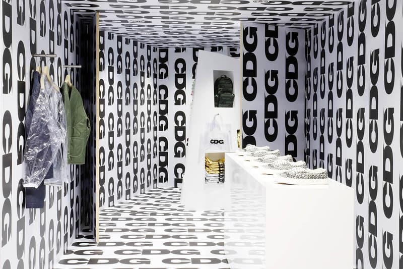 走進 COMME des GARÇONS 支線 CDG 最新 Dover Street Market 展示空間