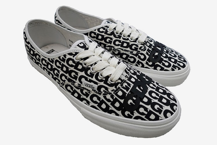 COMME des GARÇONS CDG x Vans 聯名 Authentic 鞋款即將上架