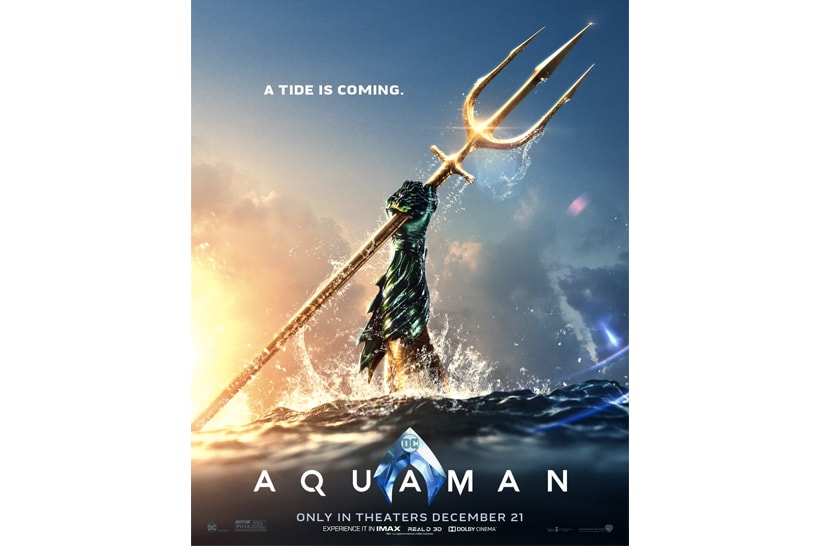 DC 年度大作《Aquaman》明日或將迎來第二波預告？