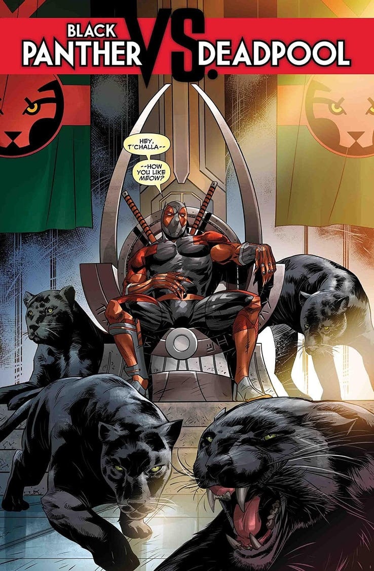 連新戰衣也有了！Deadpool 取代 Black Panther 成 Wakanda 之王！？