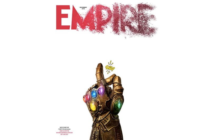 《Empire》最新一期「Thanos 彈指毀滅」獨家封面釋出