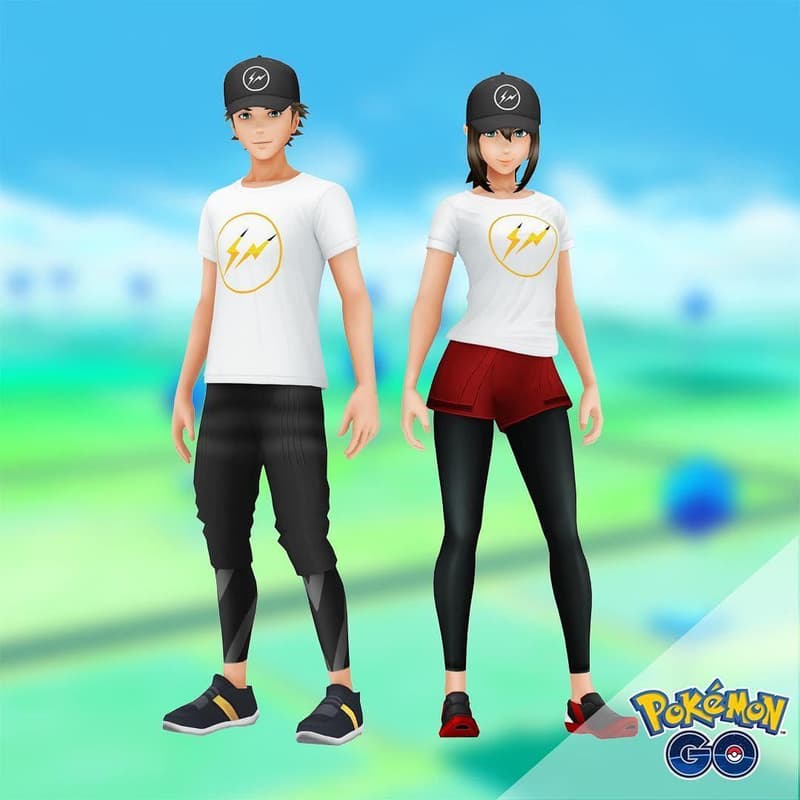 fragment design 限定服飾和帽子將於《POKÉMON GO》免費上架