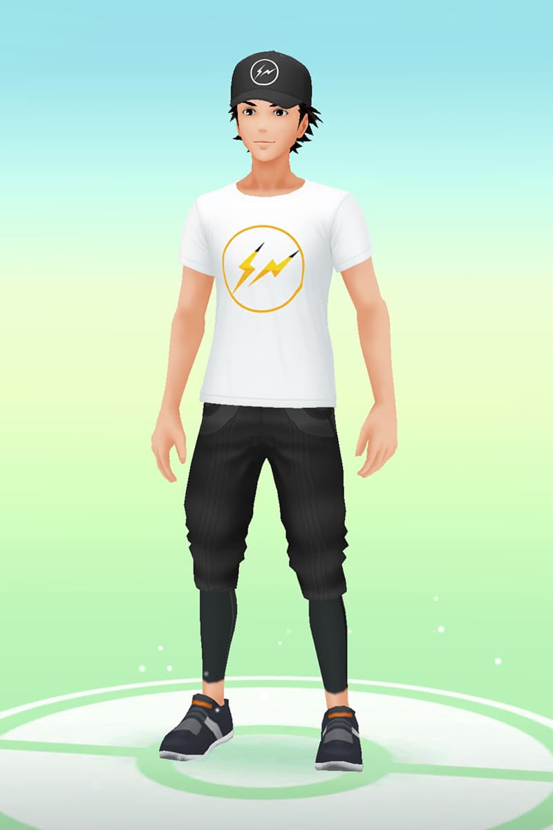 fragment design 限定服飾和帽子將於《POKÉMON GO》免費上架