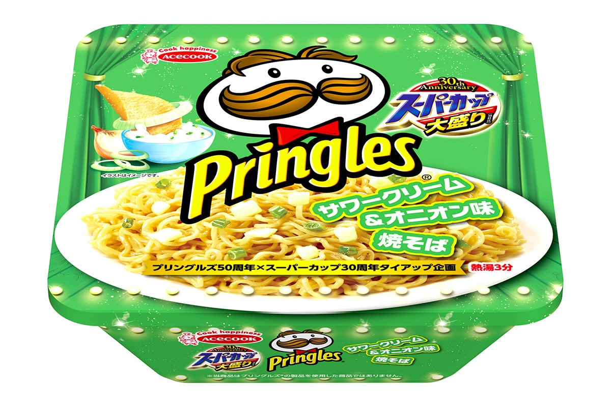 Pringles 推出獨家口味方便麵