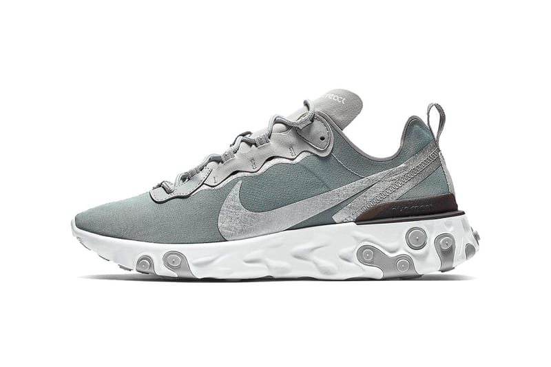 Nike 最新 React Element 55「Sliver」配色登場