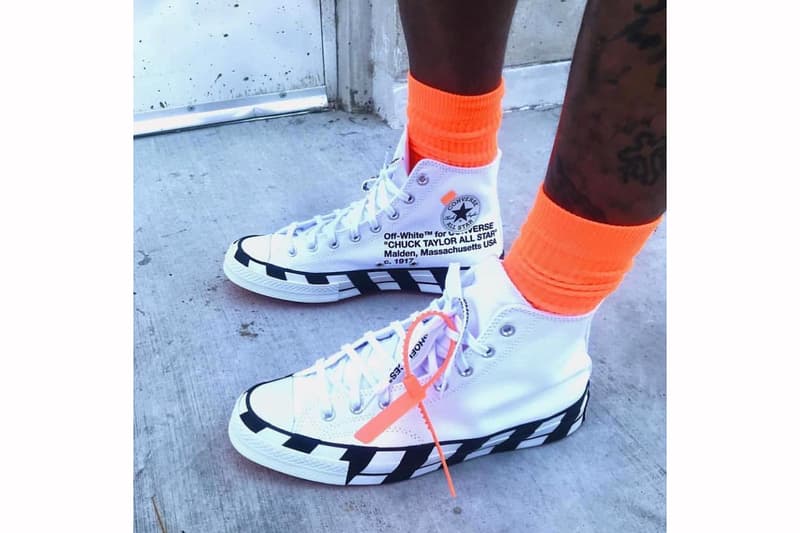 Off-White™ c/o Converse "70s" 聯名鞋款将于品牌專門店發售