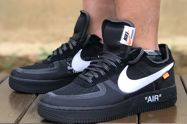 率先近賞 Off-White™ x Nike Air Force 1 Low 黑色版本