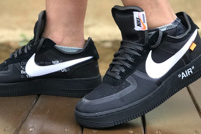 率先近賞 Off-White™ x Nike Air Force 1 Low 黑色版本