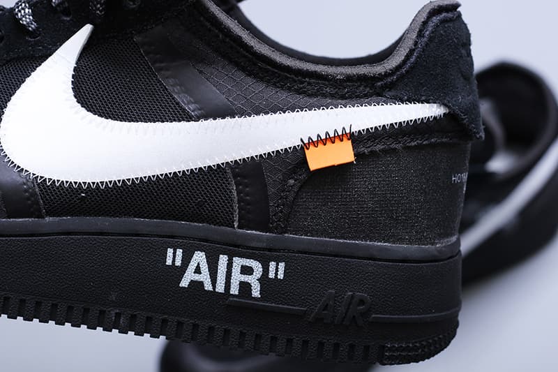 率先近賞 Off-White™ x Nike Air Force 1 Low 黑色版本