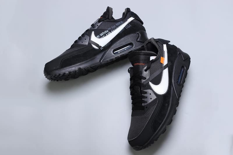 率先近賞 Off-White™ x Nike Air Max 90 全新黑色版本