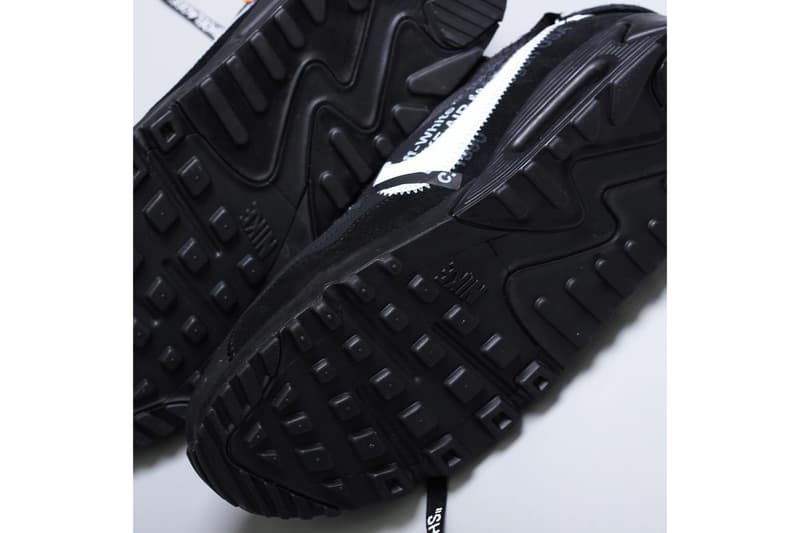 率先近賞 Off-White™ x Nike Air Max 90 全新黑色版本