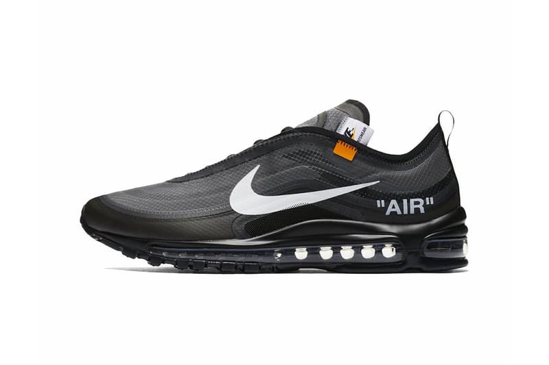 Off-White™ x Nike Air Max 97 全新黑色版本發售日期公佈