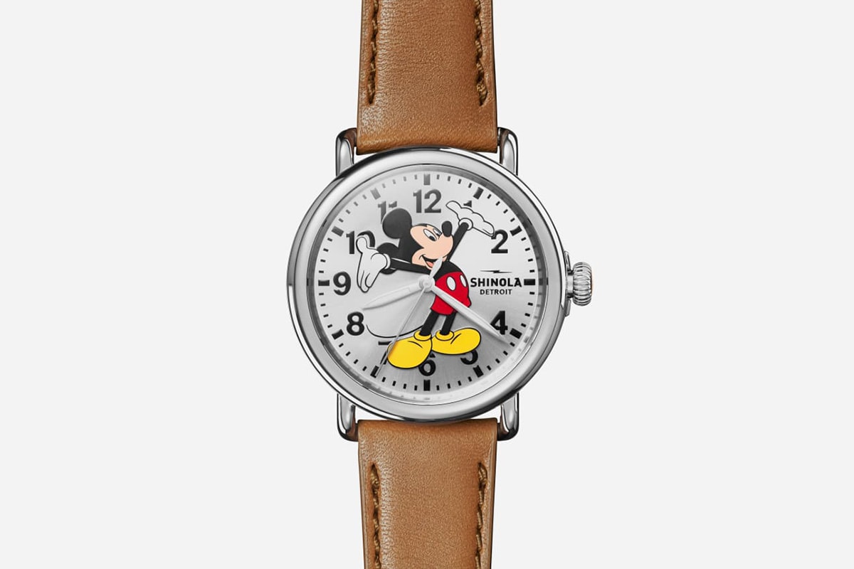 Shinola 與 Disney 推出 Mickey Mouse 90 週年別注腕錶系列