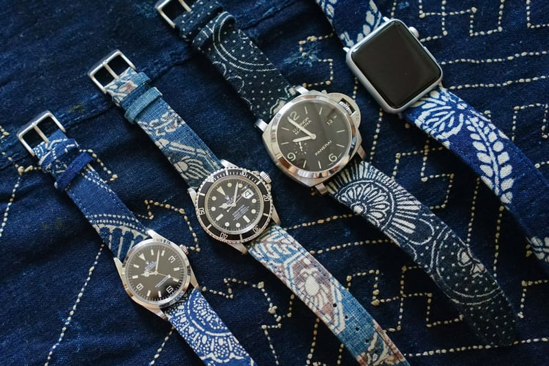 Simple Union 以日本古布定製全新錶帶系列