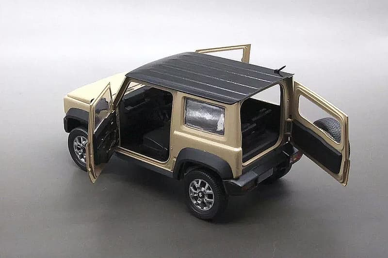 「迷你 G-Class」SUZUKI JIMNY 1/18 高像真模型車即將接受預訂